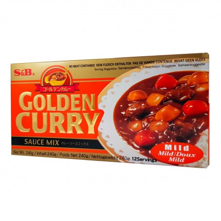 S&B Golden Curry (Moyenne 12 portions) - 240 g