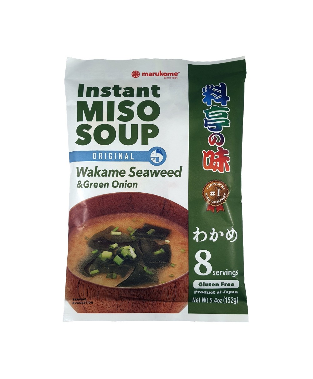 Misosuppe mit Wakame-Algen - 152 g - Marukome Misosuppe mit Wakame-Algen - 152 g - Marukome