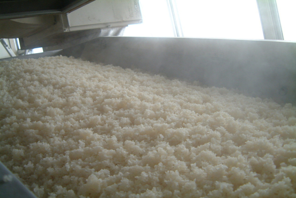 Raffreddamento del riso