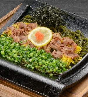 川田温泉の名物：かわらそば