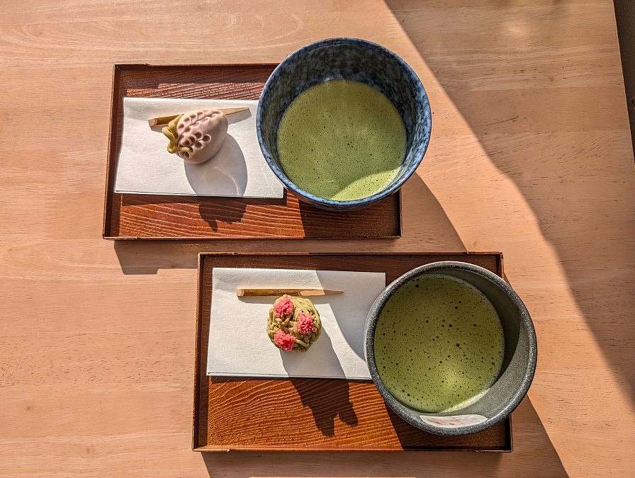 Wagashi and matcha by Noriko Jazayeri 2025 05 18